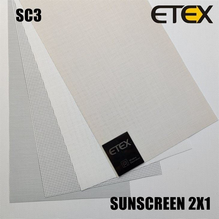 SC3 5% Anti UV Fire Retardant Sunscreen Blinds Fabrics