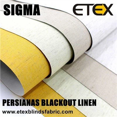 SIGMA Linen Look Roller Blind Fabric