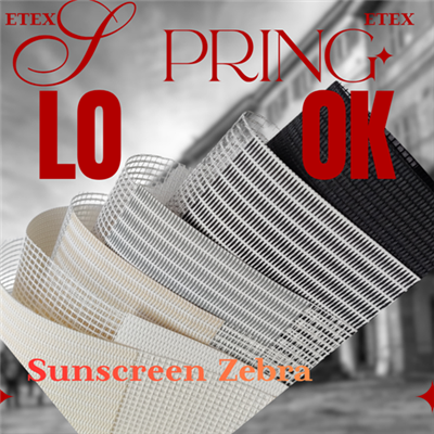ETEX Sunscreen Zebra Fabrics