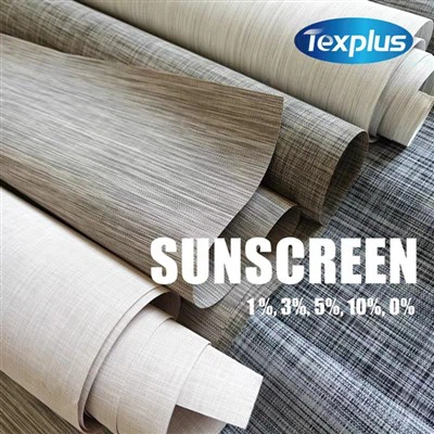 Sunscreen Fabrics 1% 3% 5% 10%